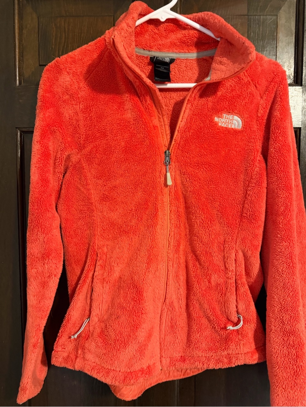 The North Face Women’s Plush Full-Zip Jacket - Coral